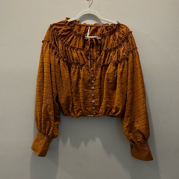 Free People Hailey Blouse - Picture 2 of 13